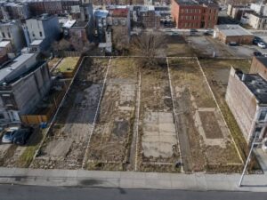 alta survey vacant parcels in baltimore md - Baltimore Land Surveying ALTA Survey of adjoining vacant parcels being assembled for development in Baltimore Maryland